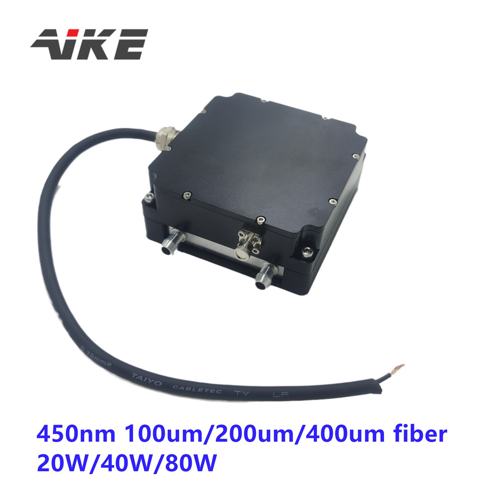 (image for) High Power Fiber Coupled Lasers 445nm 450nm 20W 40W 80W Blue Module